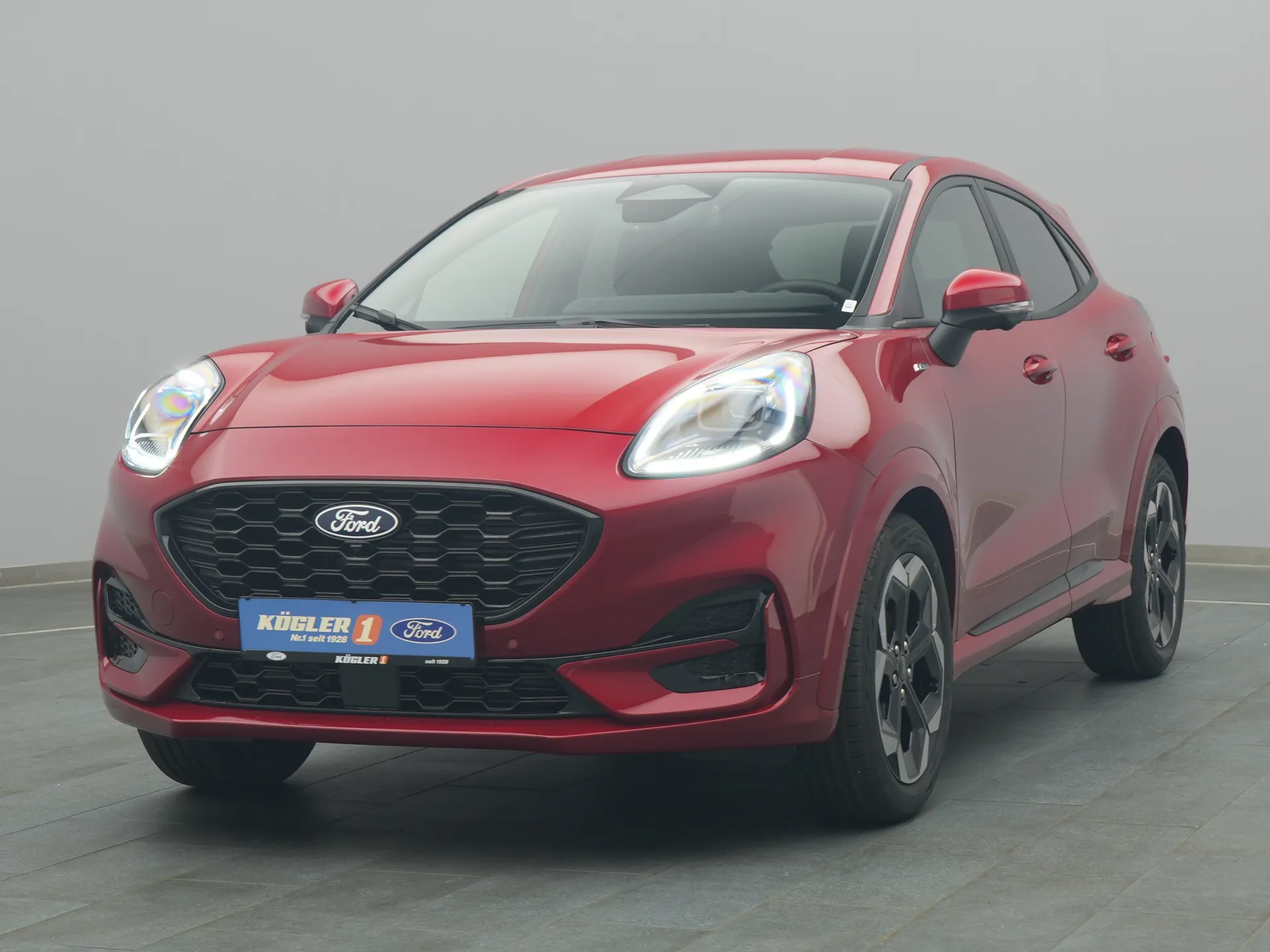 Ford Puma ST-Line X in rot