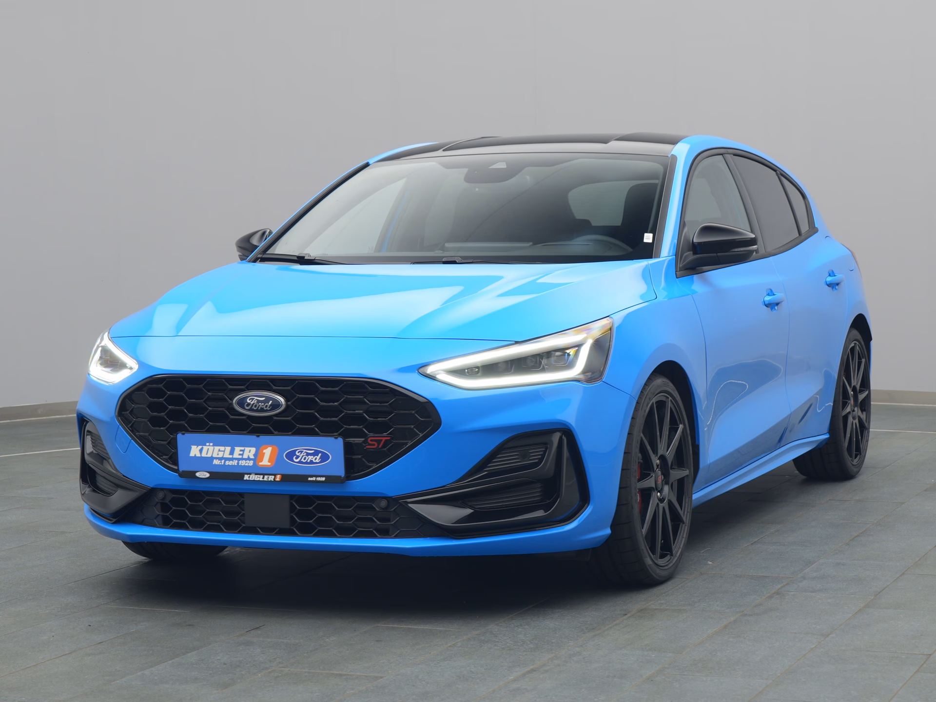 Ford Focus ST in blau