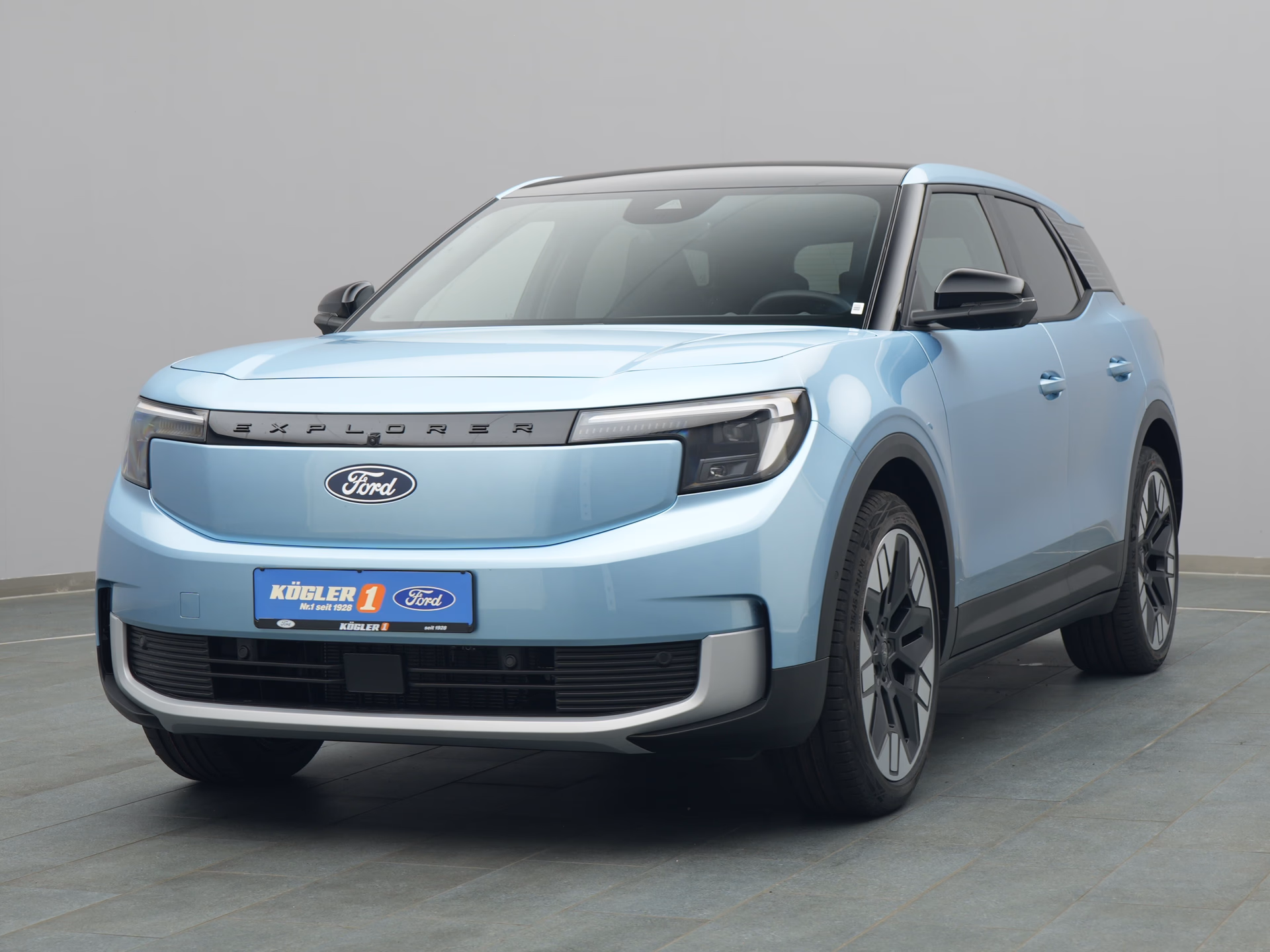 Ford Explorer in blau