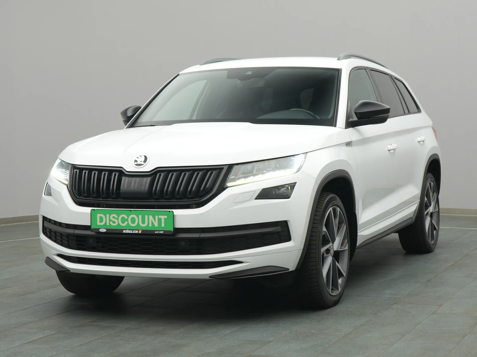 Skoda KODIAQ in weiss