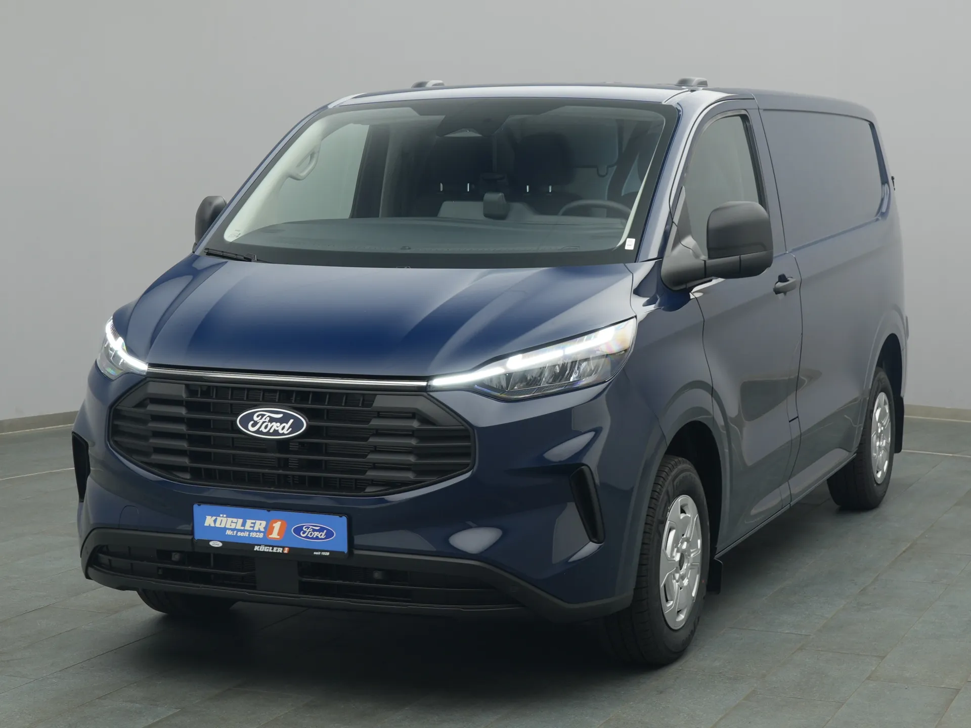 Ford Transit Custom Kasten in blau