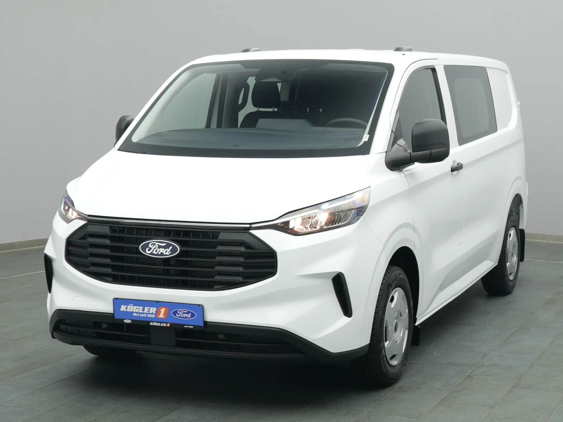 Ford Transit Custom Kasten Doka in weiss